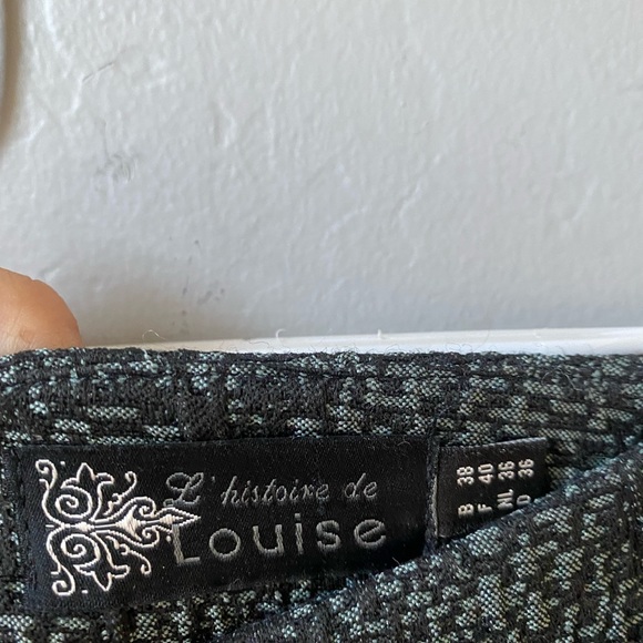 Grey skirt in wool size 6 - Picture 3 of 16